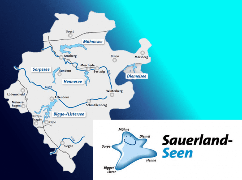 In diesem Projekt wurde die touristische Werstchöpfung der fünf Sauerland-Seen evaluiert.